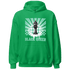 High OG Green Glow 1s Hoodie Match Black Queen Collection - NastyJamz