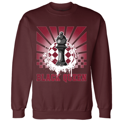 High White Team Red 1s Sweatshirt Match Black Queen Collection - NastyJamz