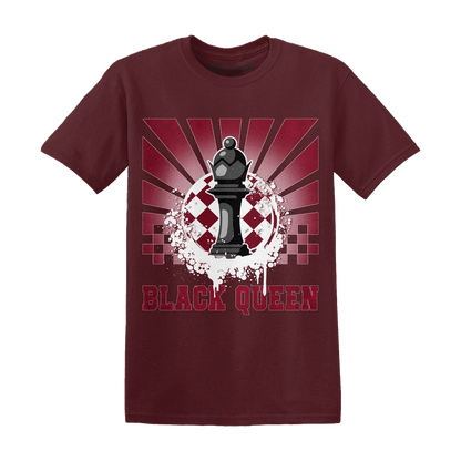 High White Team Red 1s T Shirt Match Black Queen Collection - NastyJamz