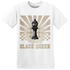 Latte 1s T Shirt Match Black Queen Collection - NastyJamz