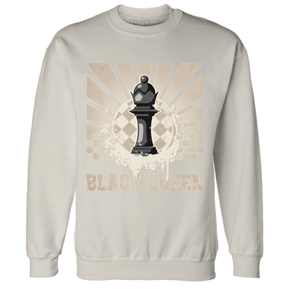 Latte 1s Sweatshirt Match Black Queen Collection - NastyJamz