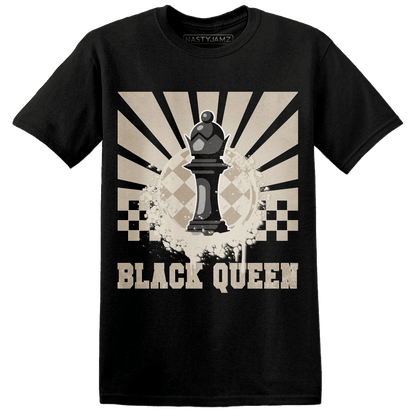 Latte 1s T Shirt Match Black Queen Collection - NastyJamz