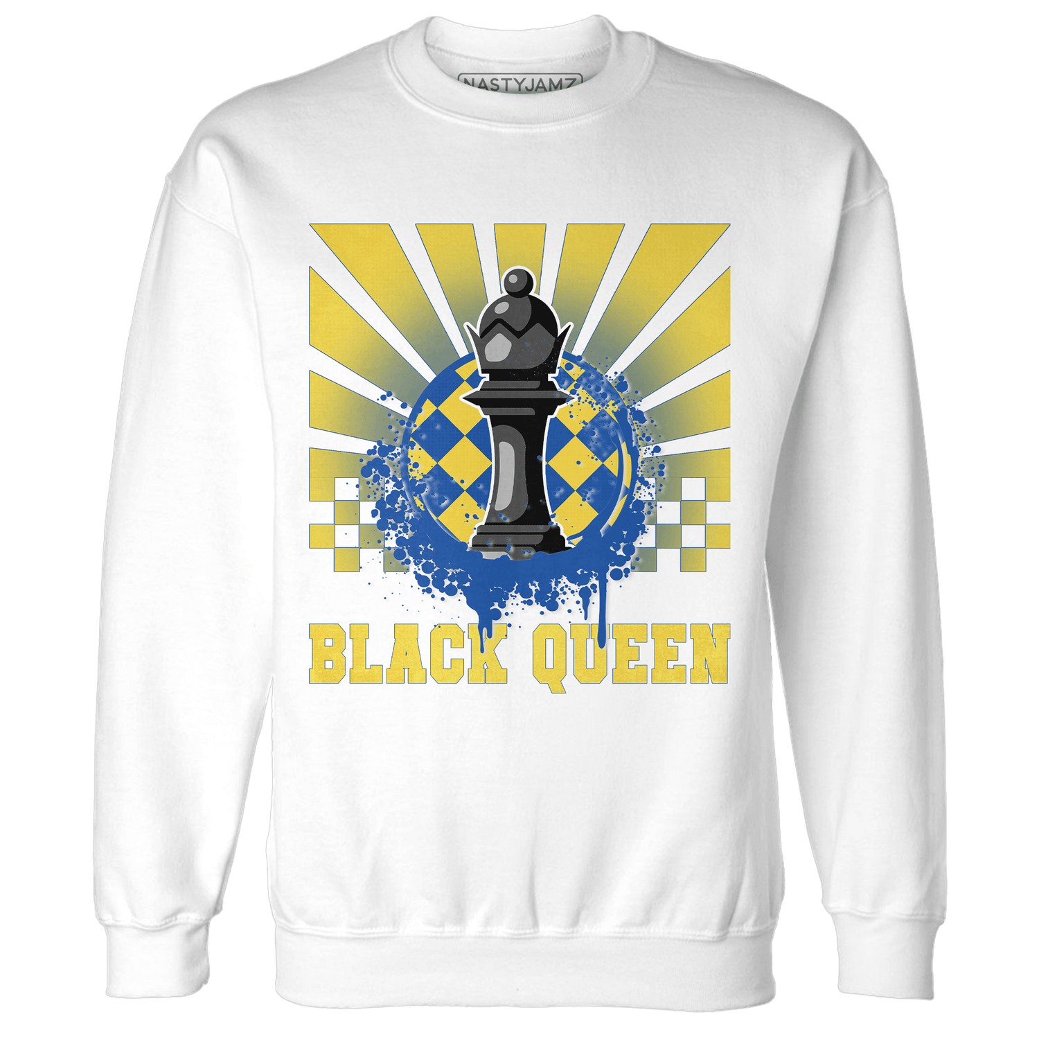 Low OG Canary TVSC 1s Sweatshirt Match Black Queen Collection - NastyJamz
