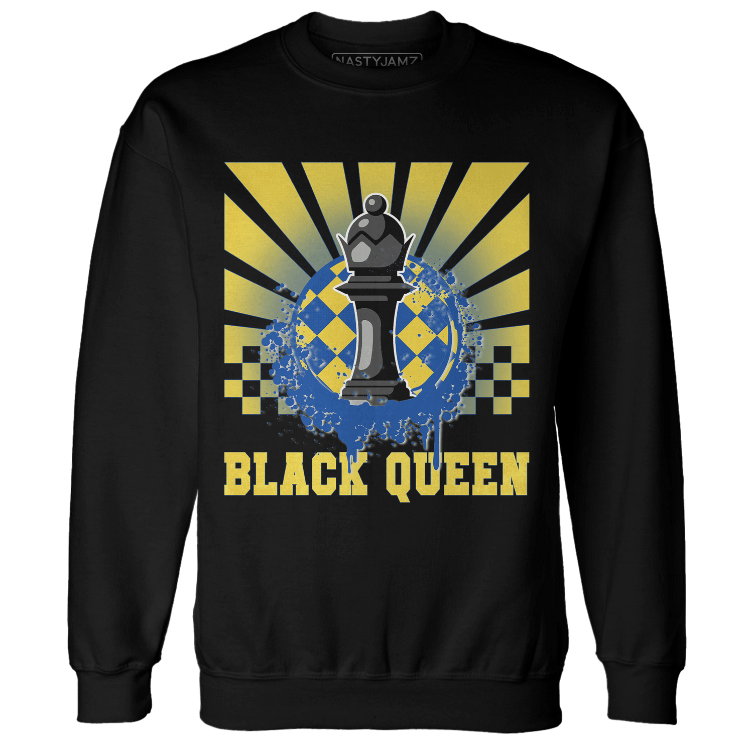Low OG Canary TVSC 1s Sweatshirt Match Black Queen Collection - NastyJamz