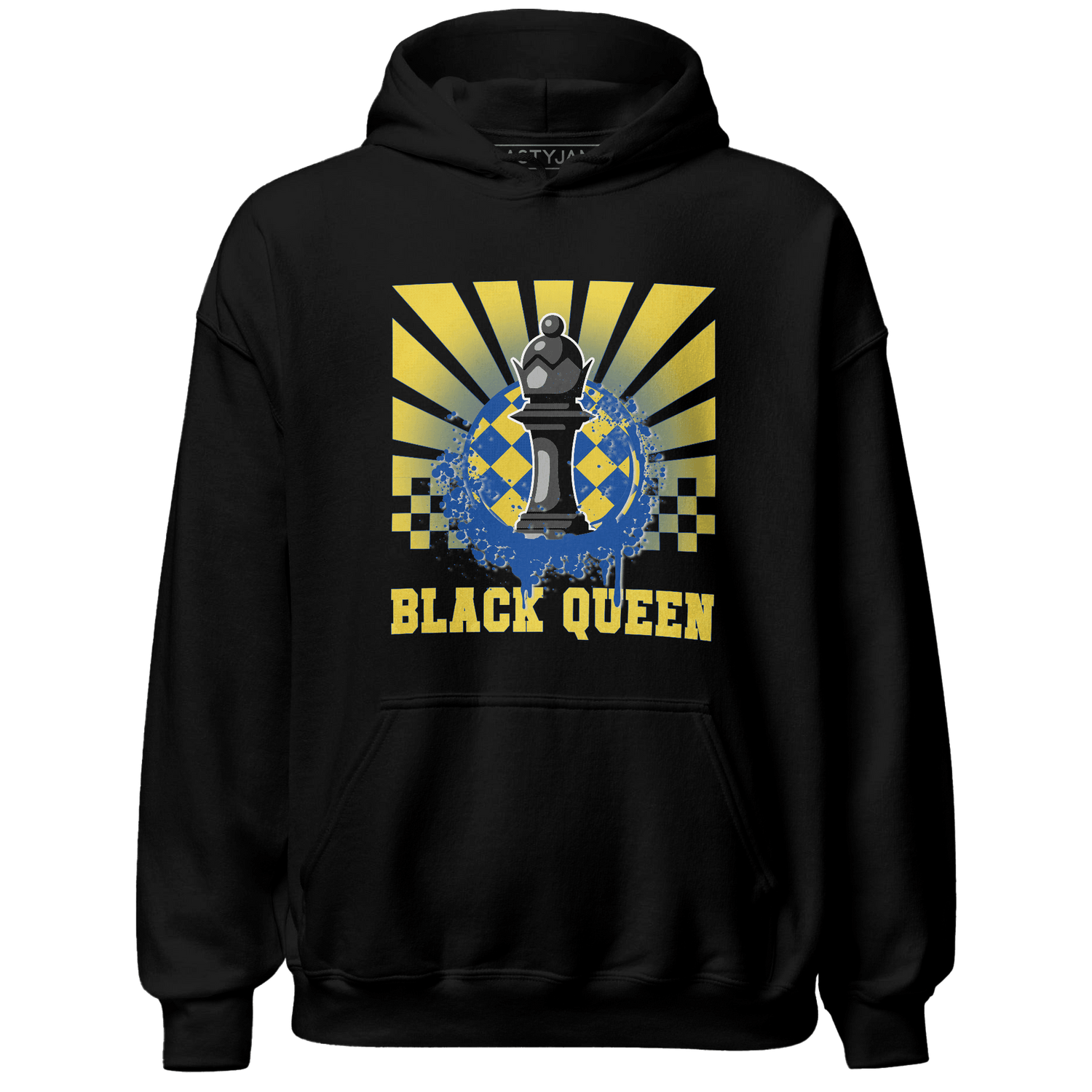 Low OG Canary TVSC 1s Hoodie Match Black Queen Collection - NastyJamz