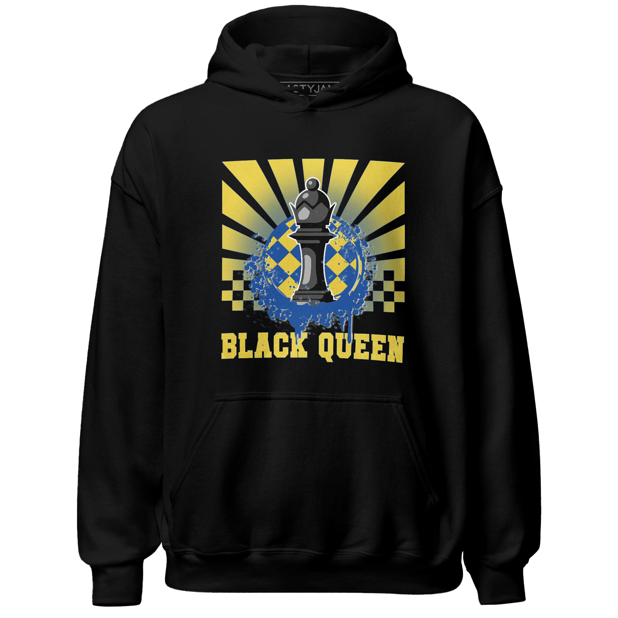 Low OG Canary TVSC 1s Hoodie Match Black Queen Collection - NastyJamz