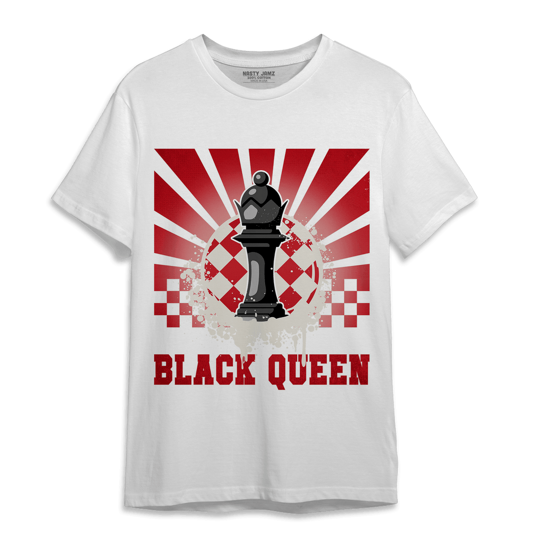 Low OG Trophy Room 1s T Shirt Match Black Queen Collection - NastyJamz