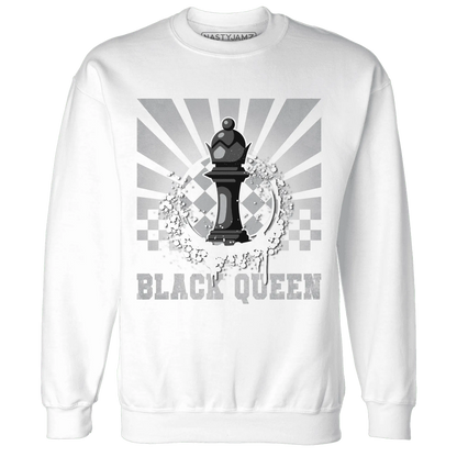 Wolf-Grey-1s-Sweatshirt-Match-Black-Queen-Collection