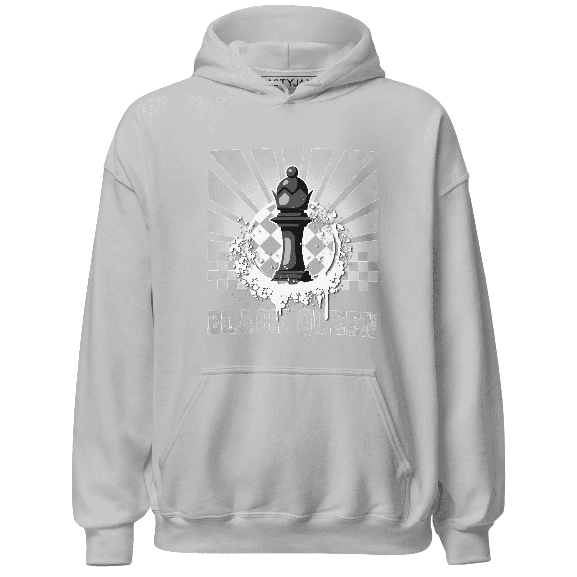 Wolf-Grey-1s-Hoodie-Match-Black-Queen-Collection