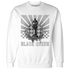 Cement-Grey-3s-Sweatshirt-Match-Black-Queen-Collection