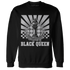 Cement-Grey-3s-Sweatshirt-Match-Black-Queen-Collection