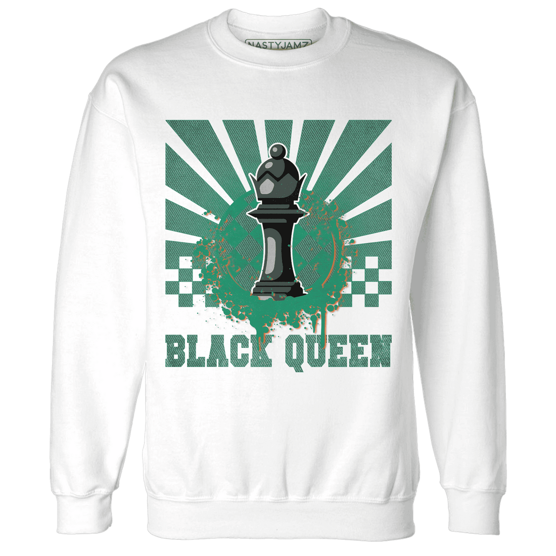 Nina CN Abney 3s Sweatshirt Match Black Queen Collection - NastyJamz