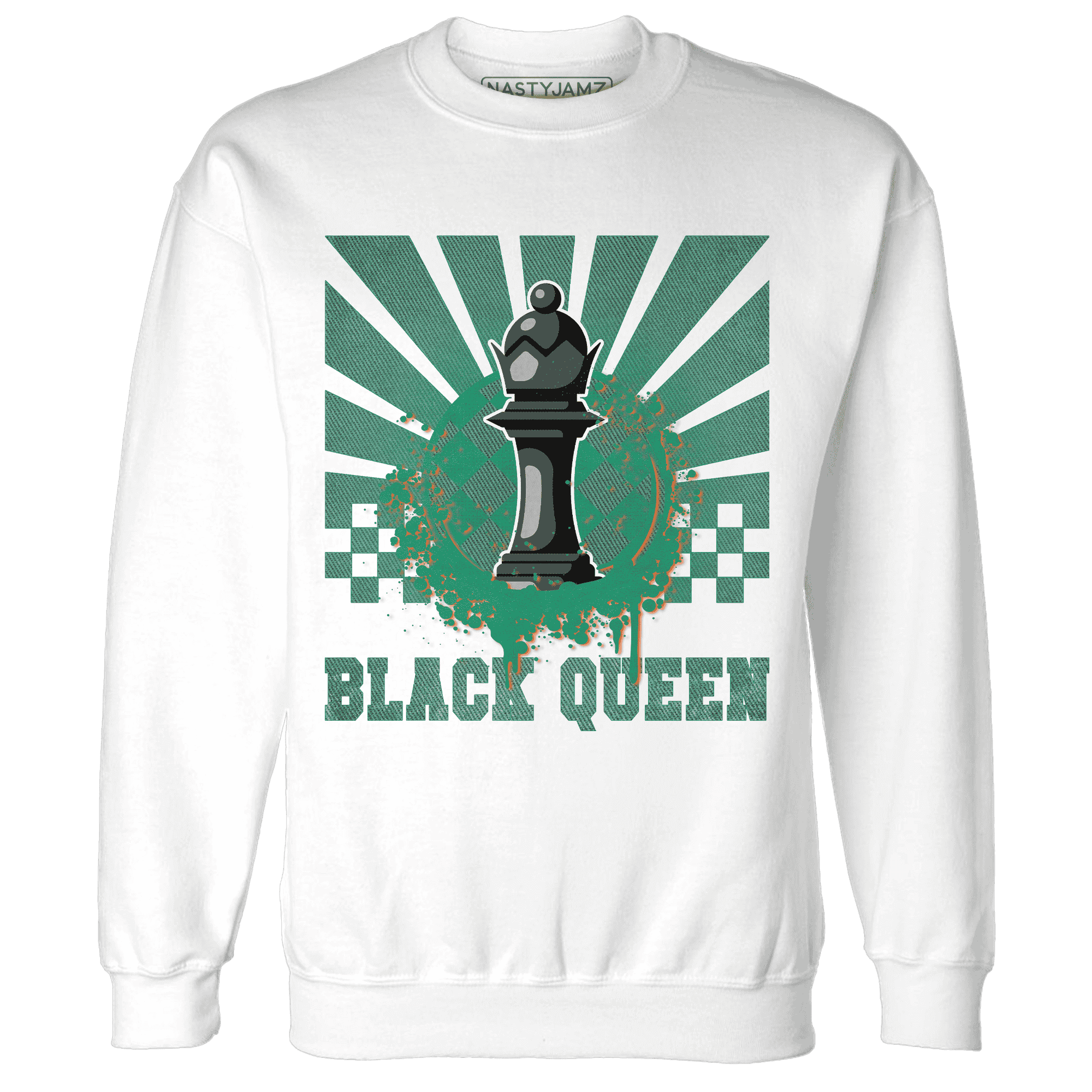 Nina CN Abney 3s Sweatshirt Match Black Queen Collection - NastyJamz