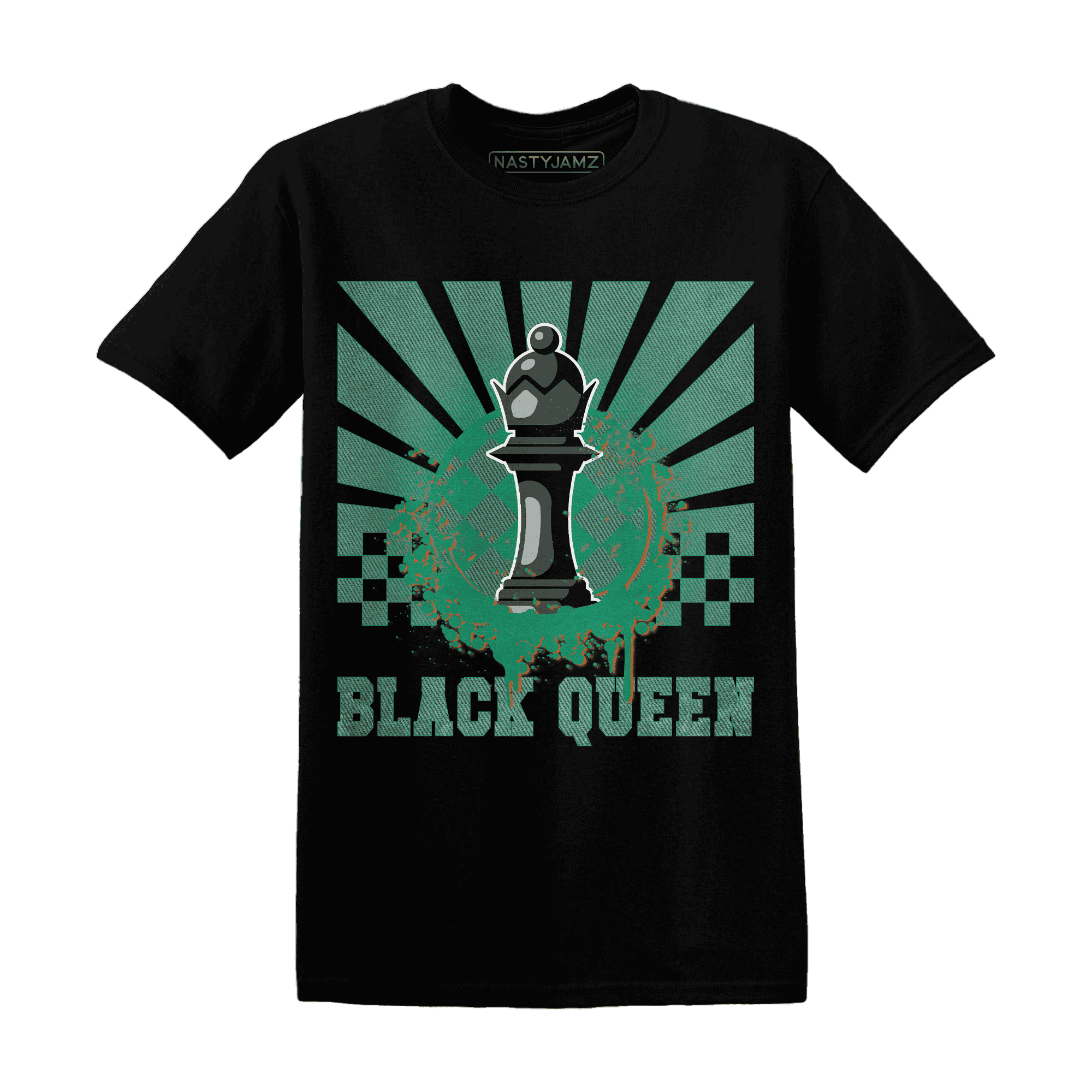 Nina CN Abney 3s T Shirt Match Black Queen Collection - NastyJamz