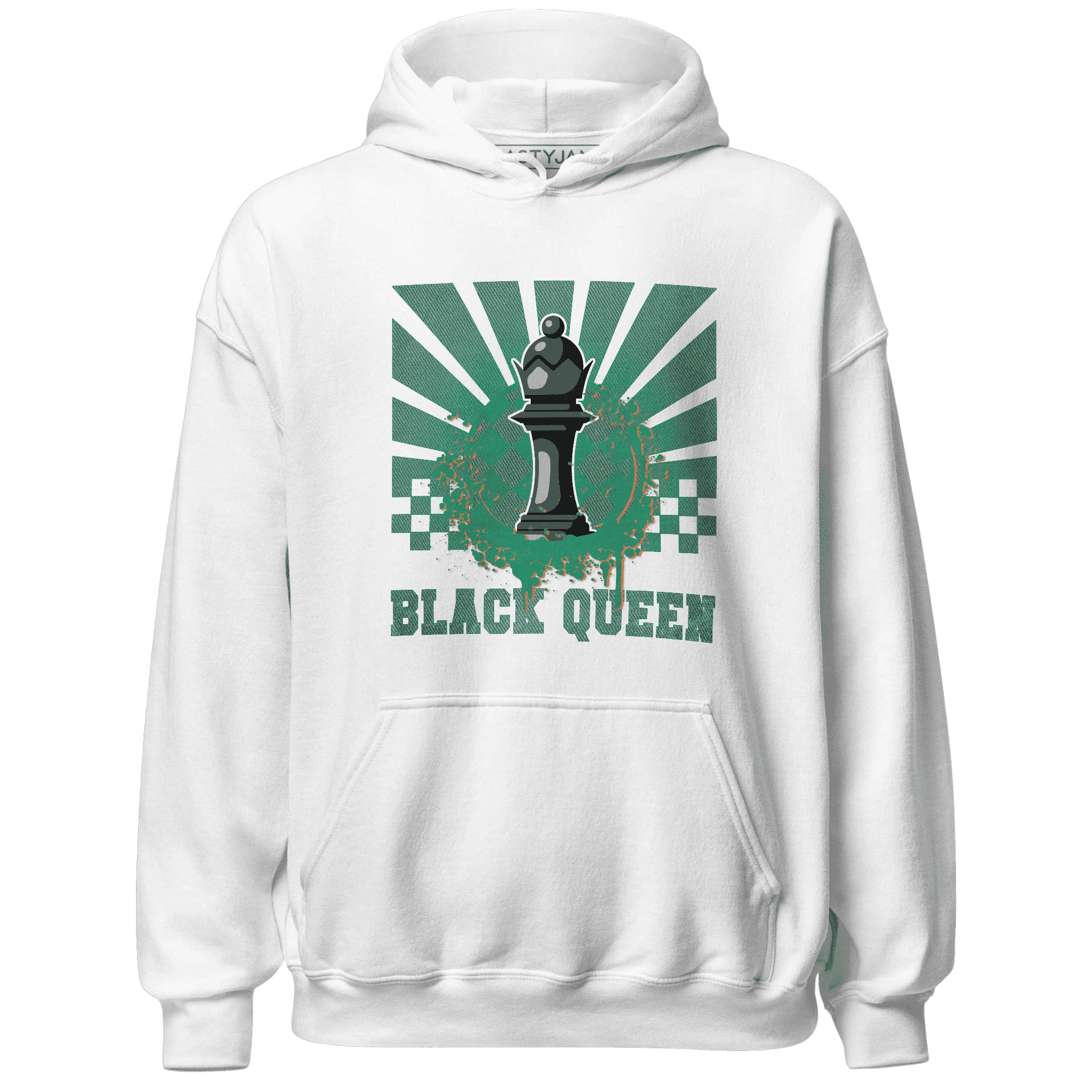 Nina CN Abney 3s Hoodie Match Black Queen Collection - NastyJamz