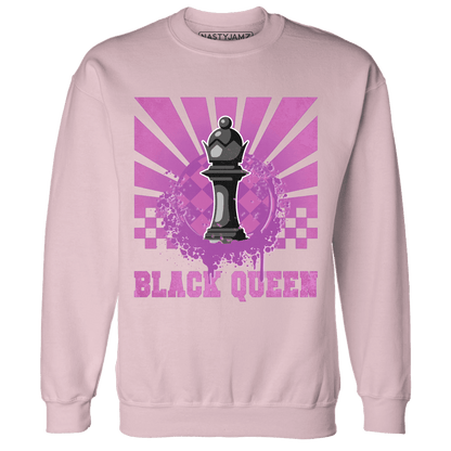 GS Hyper Violet 4s Sweatshirt Match Black Queen Collection - NastyJamz