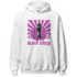 GS Hyper Violet 4s Hoodie Match Black Queen Collection - NastyJamz