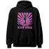 GS Hyper Violet 4s Hoodie Match Black Queen Collection - NastyJamz