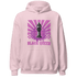 GS Hyper Violet 4s Hoodie Match Black Queen Collection - NastyJamz