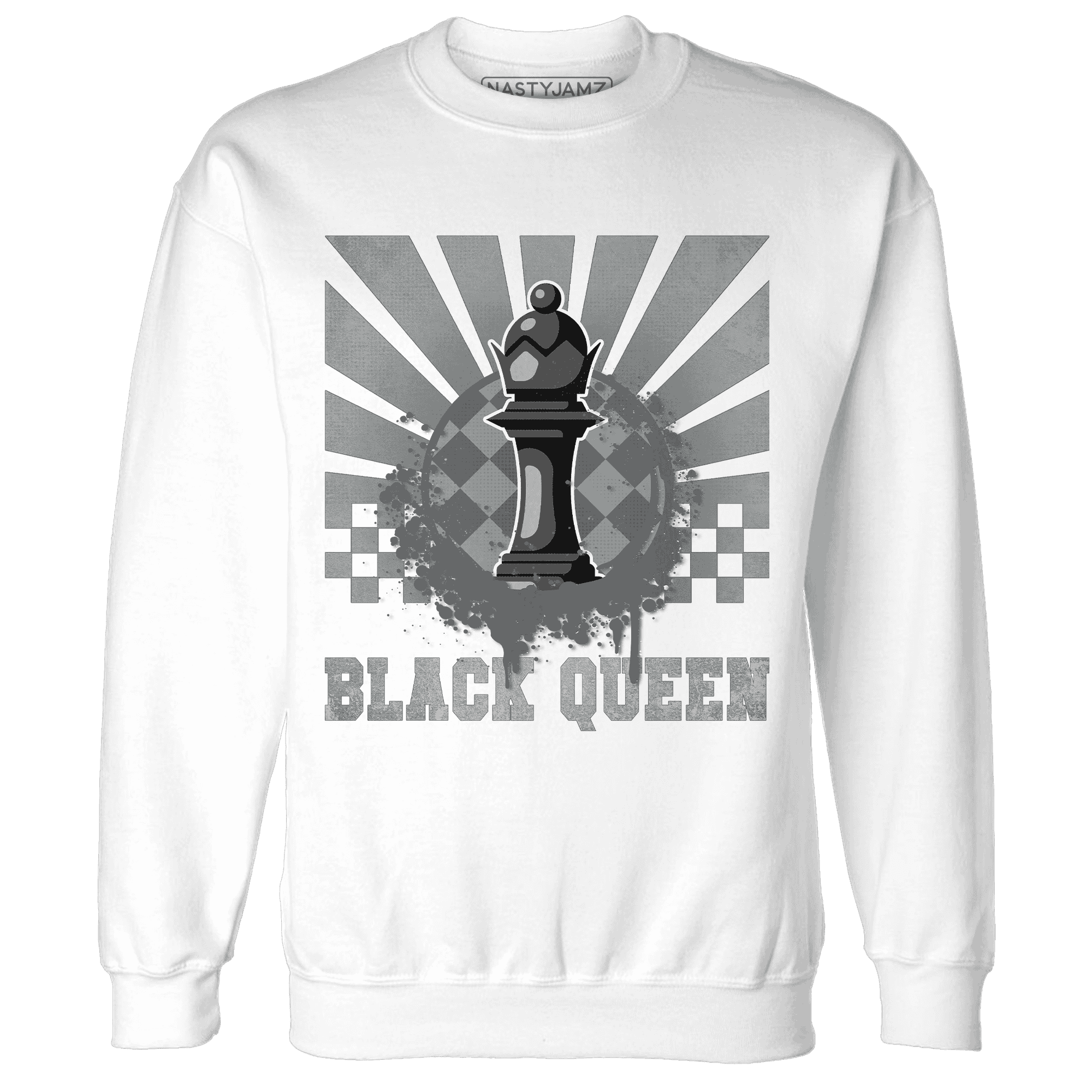 Paris Olympicsss 4s Sweatshirt Match Black Queen Collection - NastyJamz