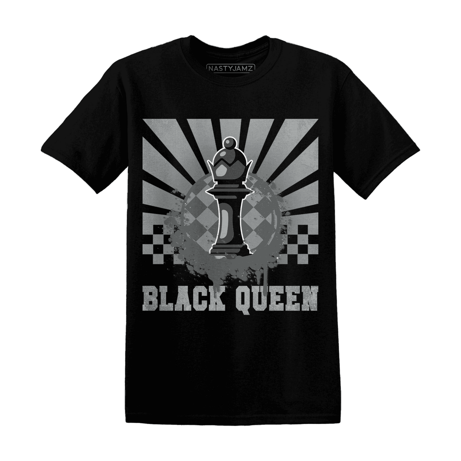 Paris Olympicsss 4s T Shirt Match Black Queen Collection - NastyJamz