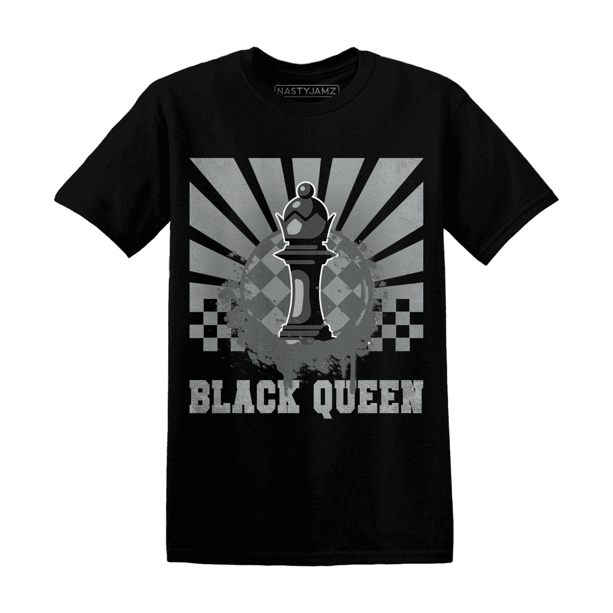 Paris Olympicsss 4s T Shirt Match Black Queen Collection - NastyJamz