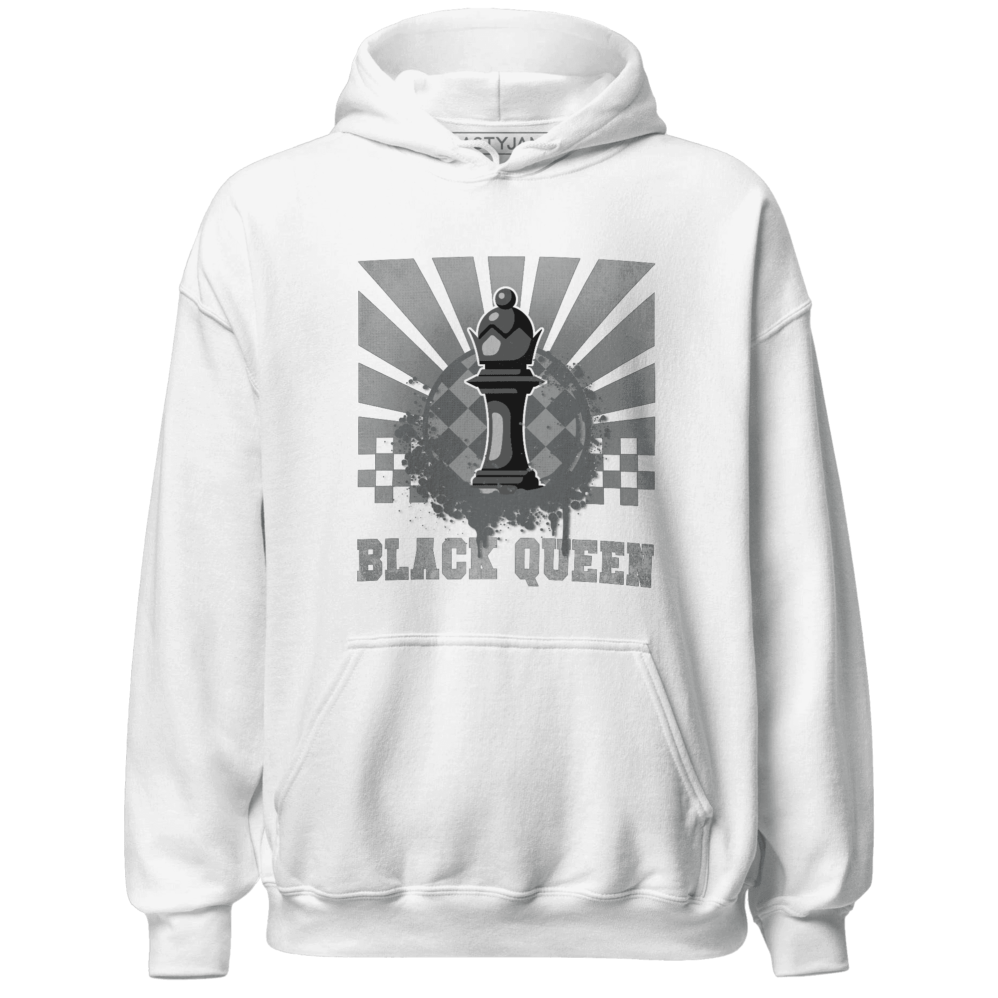 Paris Olympicsss 4s Hoodie Match Black Queen Collection - NastyJamz
