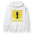 Vivid Sulfur 4s Hoodie Match Black Queen Collection - NastyJamz