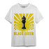Vivid Sulfur 4s T Shirt Match Black Queen Collection - NastyJamz