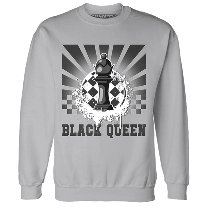 White-Thunder-4s-Sweatshirt-Match-Black-Queen-Collection