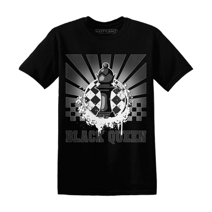 White-Thunder-4s-T-Shirt-Match-Black-Queen-Collection