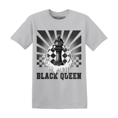 White-Thunder-4s-T-Shirt-Match-Black-Queen-Collection