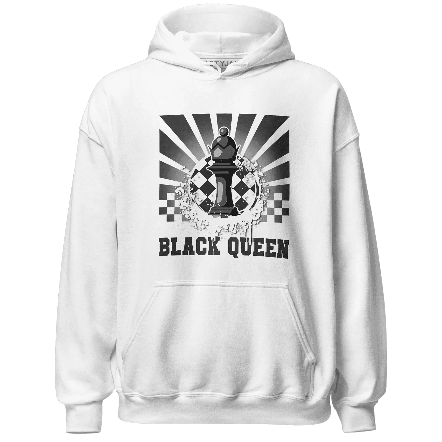 White-Thunder-4s-Hoodie-Match-Black-Queen-Collection