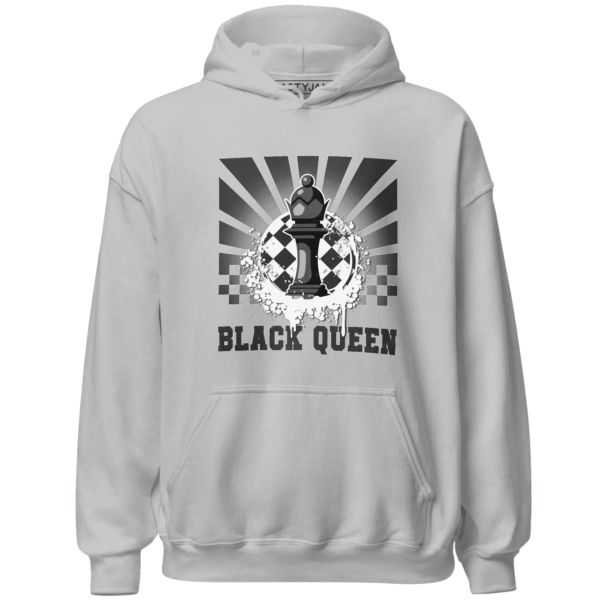 White-Thunder-4s-Hoodie-Match-Black-Queen-Collection