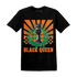 MAM Hurricanes 5s T Shirt Match Black Queen Collection - NastyJamz