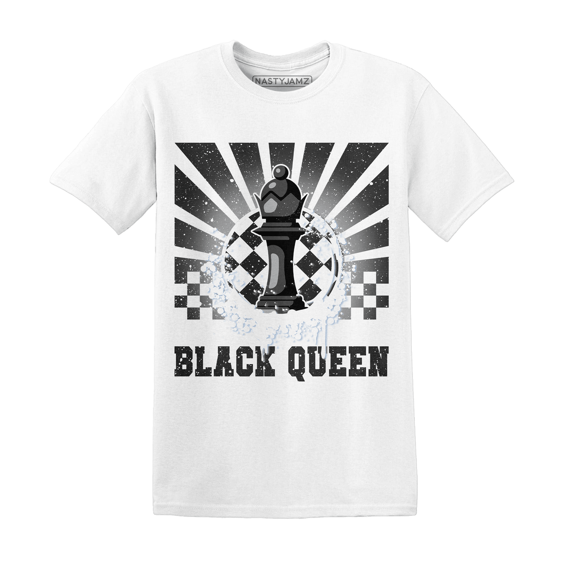 Reverse Oreo 6s T Shirt Match Black Queen Collection - NastyJamz