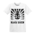 Reverse Oreo 6s T Shirt Match Black Queen Collection - NastyJamz