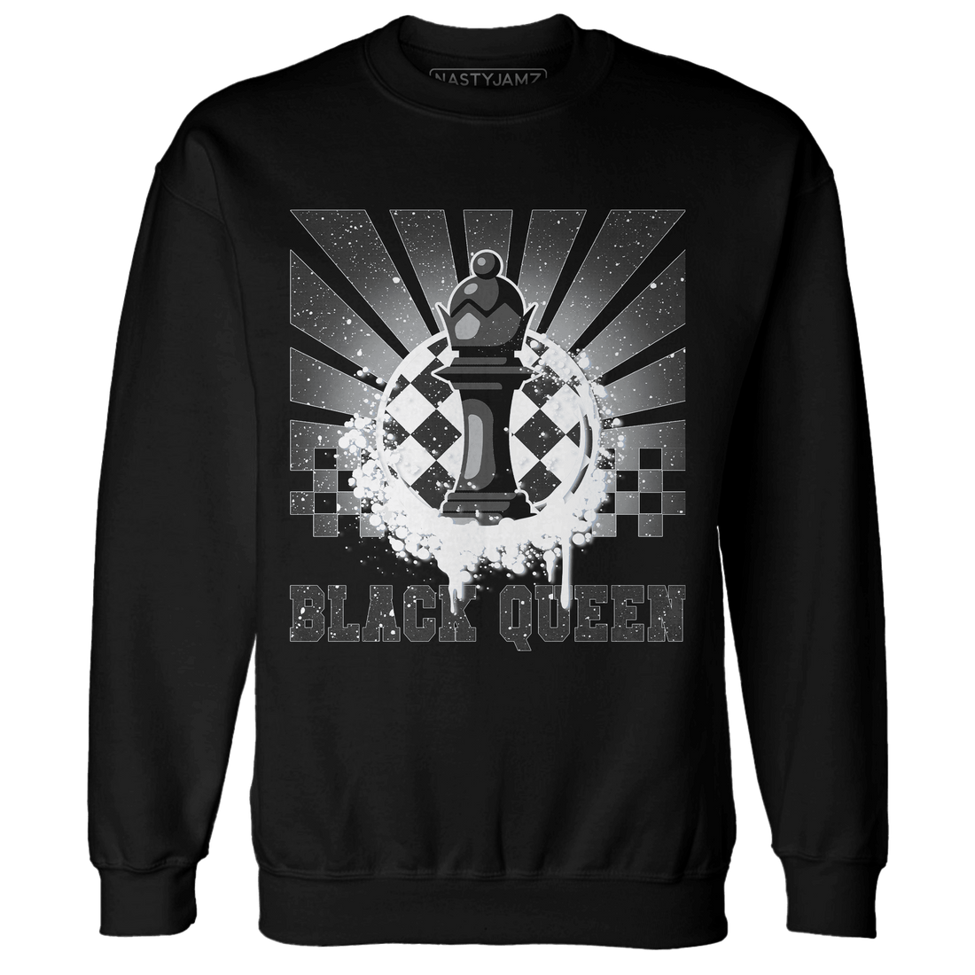Reverse Oreo 6s Sweatshirt Match Black Queen Collection - NastyJamz