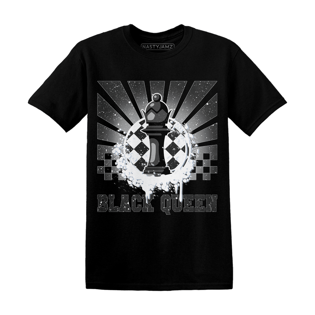 Reverse Oreo 6s T Shirt Match Black Queen Collection - NastyJamz