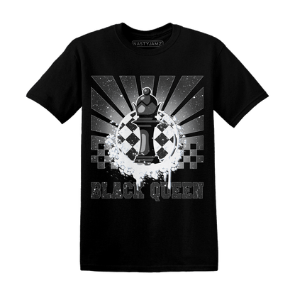 Reverse Oreo 6s T Shirt Match Black Queen Collection - NastyJamz