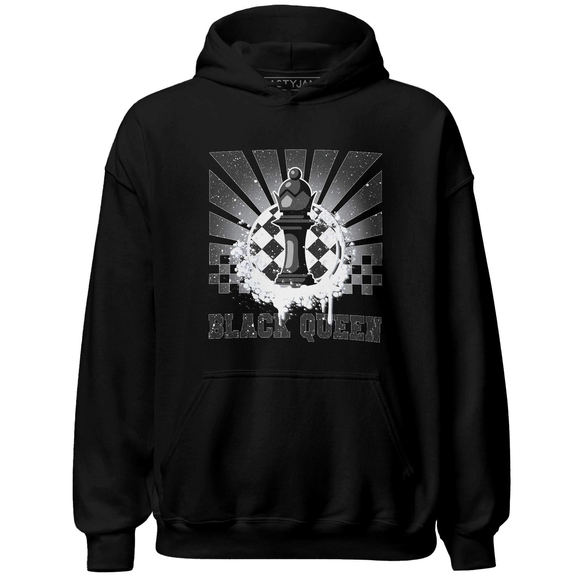 Reverse Oreo 6s Hoodie Match Black Queen Collection - NastyJamz