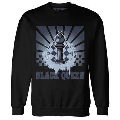 White-Navy-6s-Sweatshirt-Match-Black-Queen-Collection