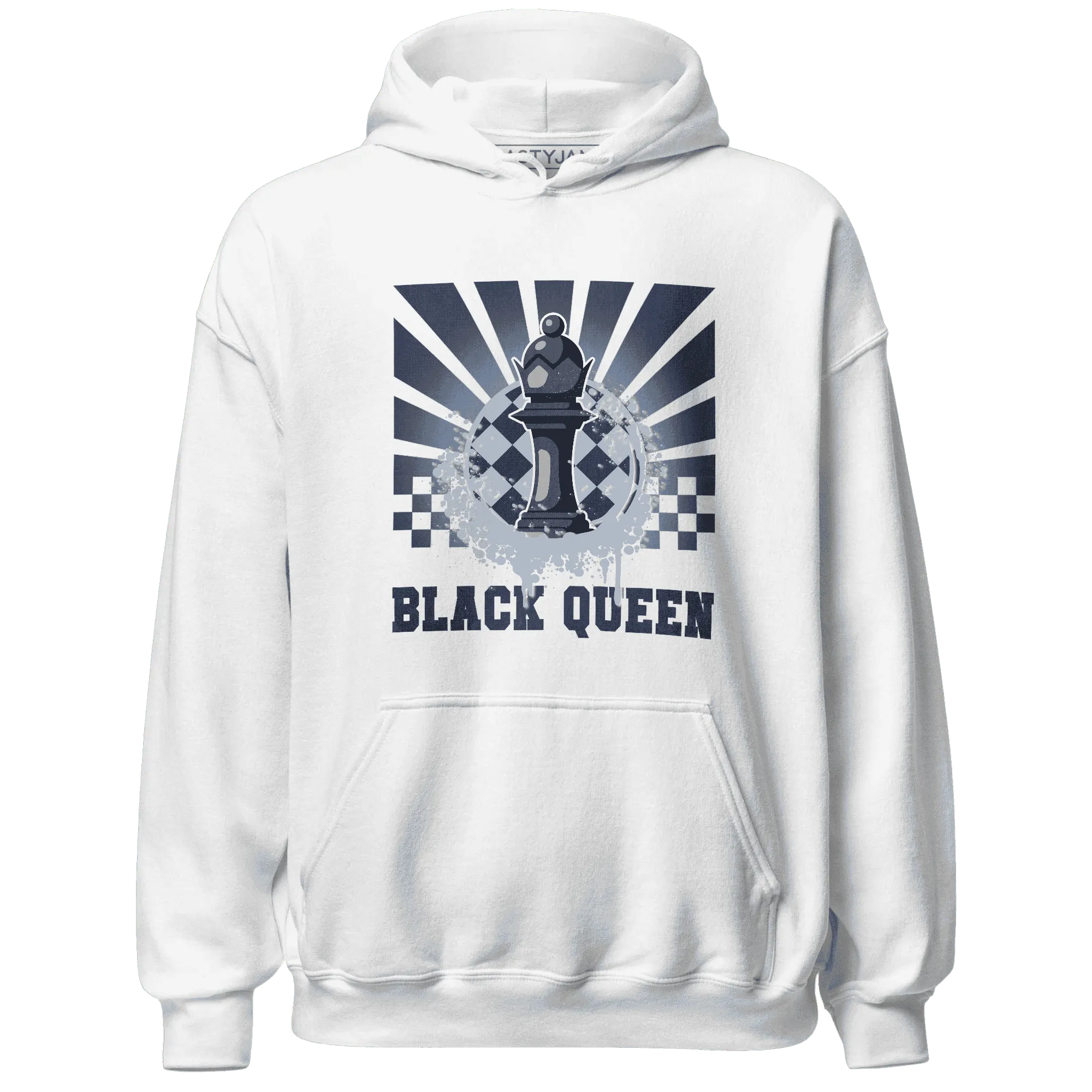 White-Navy-6s-Hoodie-Match-Black-Queen-Collection