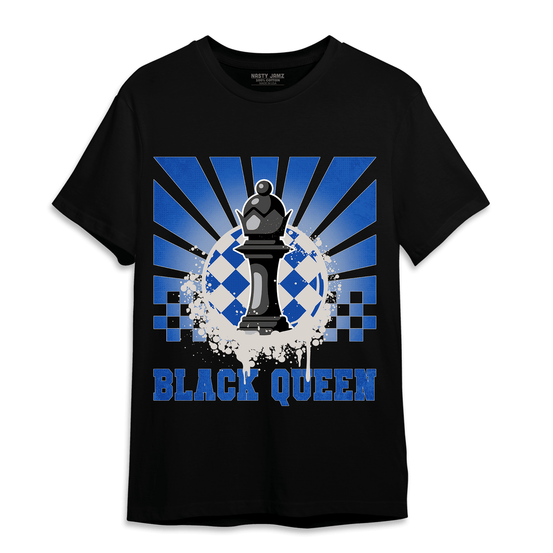 Air Max 1 86 Royal T Shirt Match Black Queen Collection - NastyJamz
