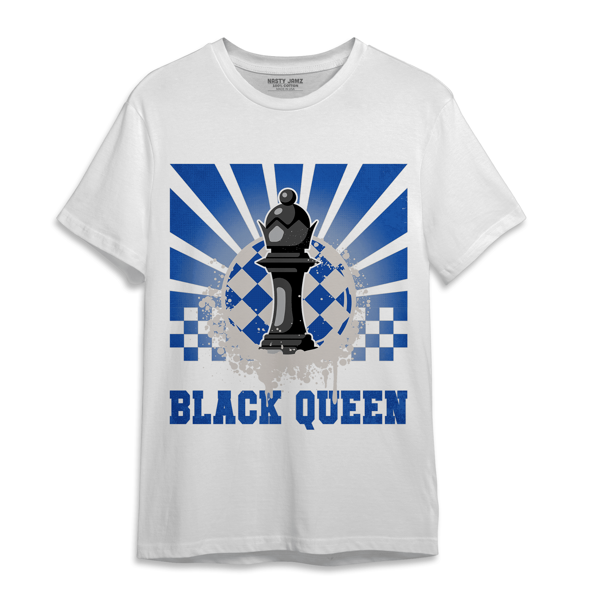 Air Max 1 86 Royal T Shirt Match Black Queen Collection - NastyJamz