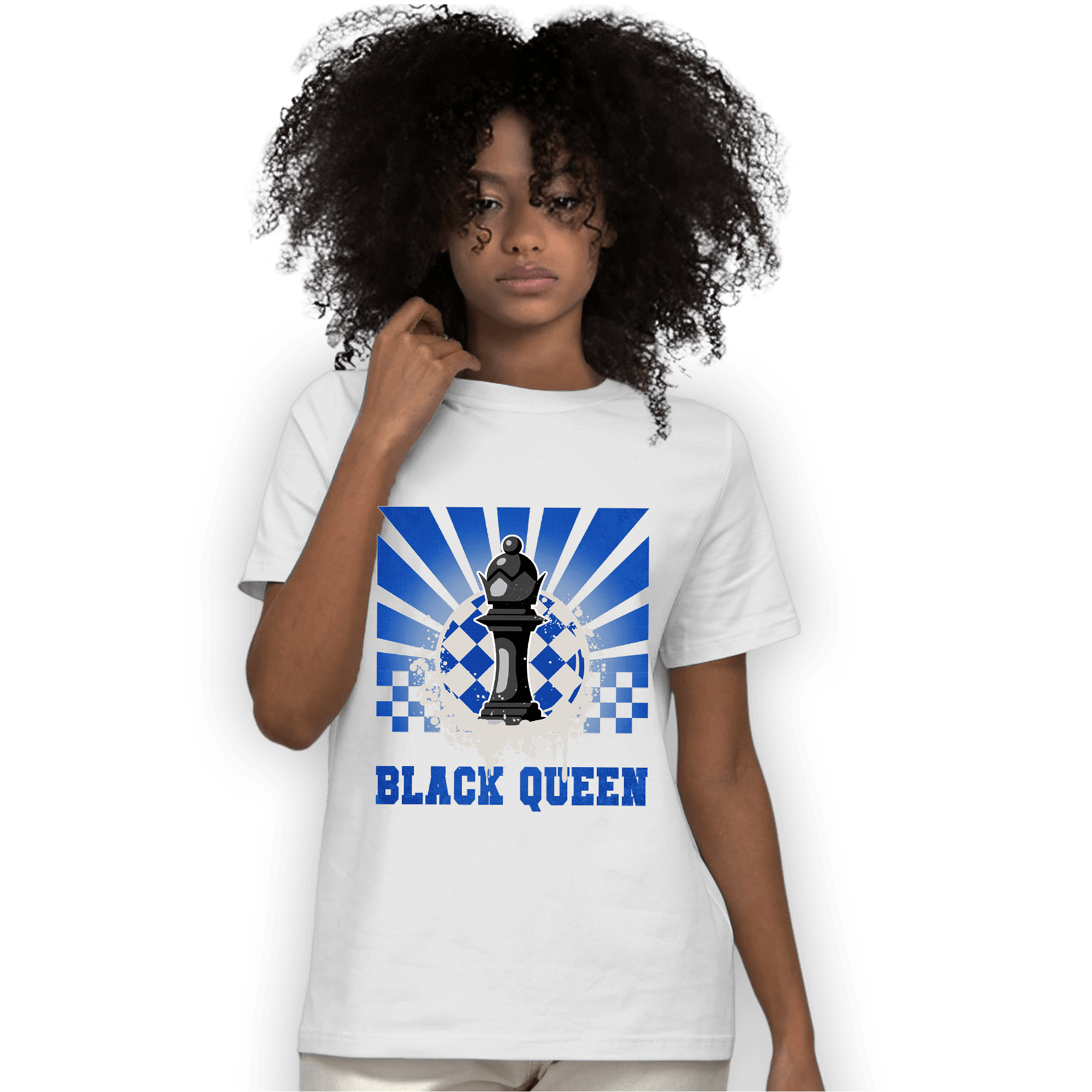 Air Max 1 86 Royal T Shirt Match Black Queen Collection - NastyJamz