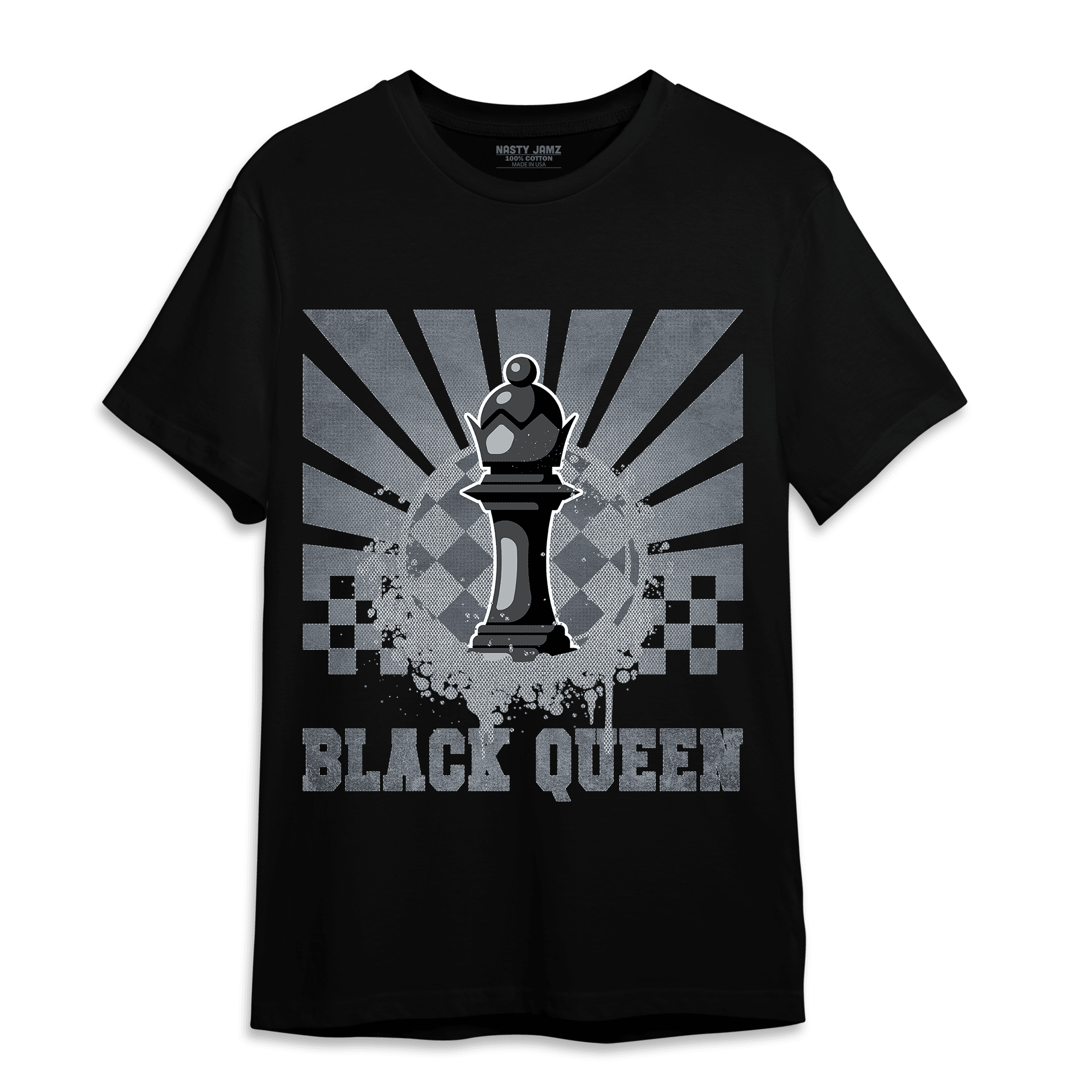 Air Max 90 Iron Grey T Shirt Match Black Queen Collection - NastyJamz