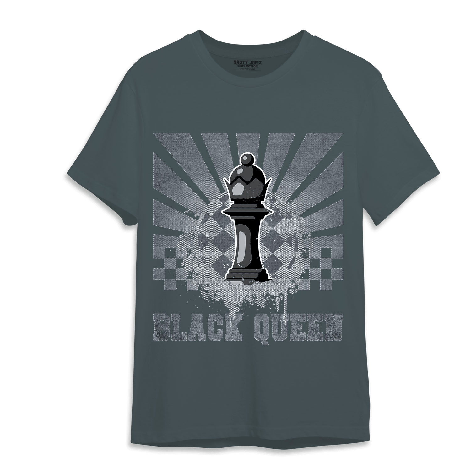 Air Max 90 Iron Grey T Shirt Match Black Queen Collection - NastyJamz