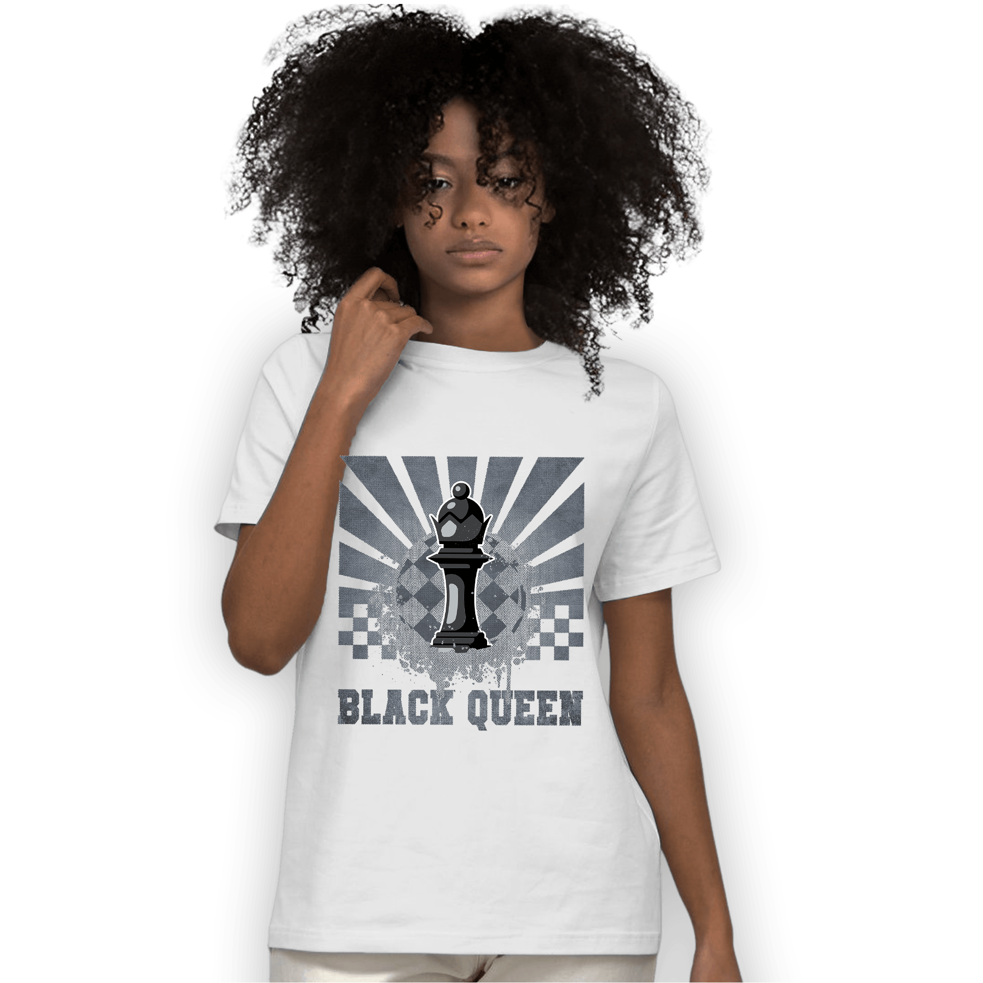 Air Max 90 Iron Grey T Shirt Match Black Queen Collection - NastyJamz