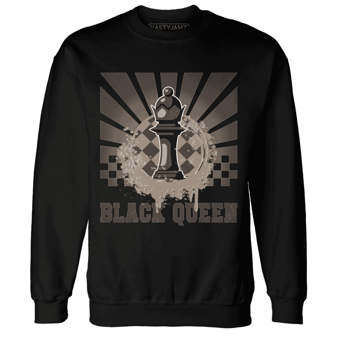 Dunk Low Baroque Brown Sweatshirt Match Black Queen Collection - NastyJamz